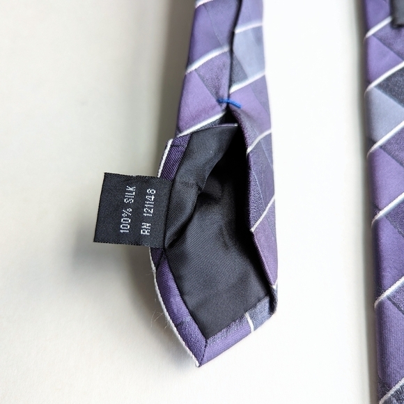 2pc Tie Bundle Grid Print & Jacquard- MICHAEL Michael Kors Kenneth Cole Reaction - Picture 13 of 14